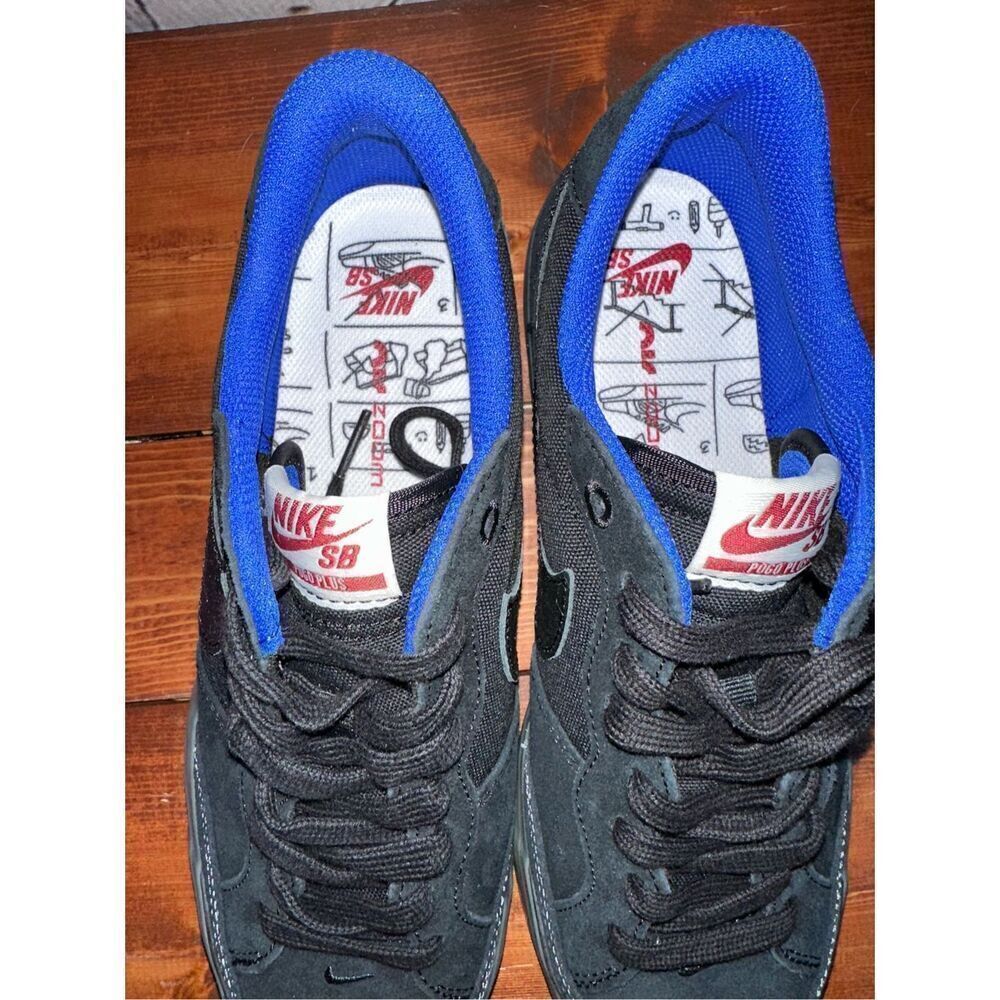 Nike Women's SB Zoom Pogo Plus Premium Black Gum Skate Shoes Size 9.5 DV5470 001 - Picture 4 of 10